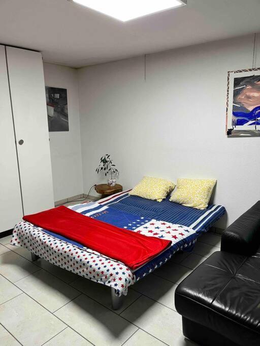 Basel - 5 Mins Away - Modern Basement Studio With Kitchen 35M2 In Muttenz Bagian luar foto